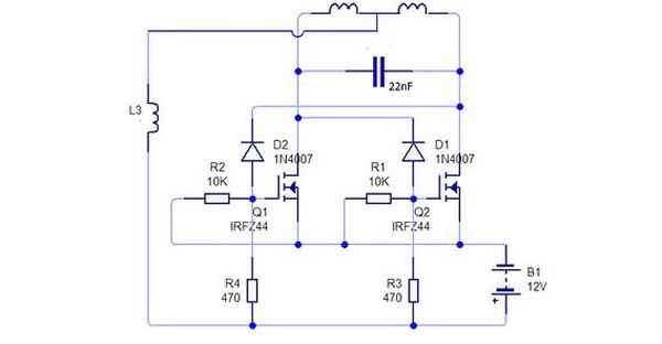 Схема імпульсного паяльника