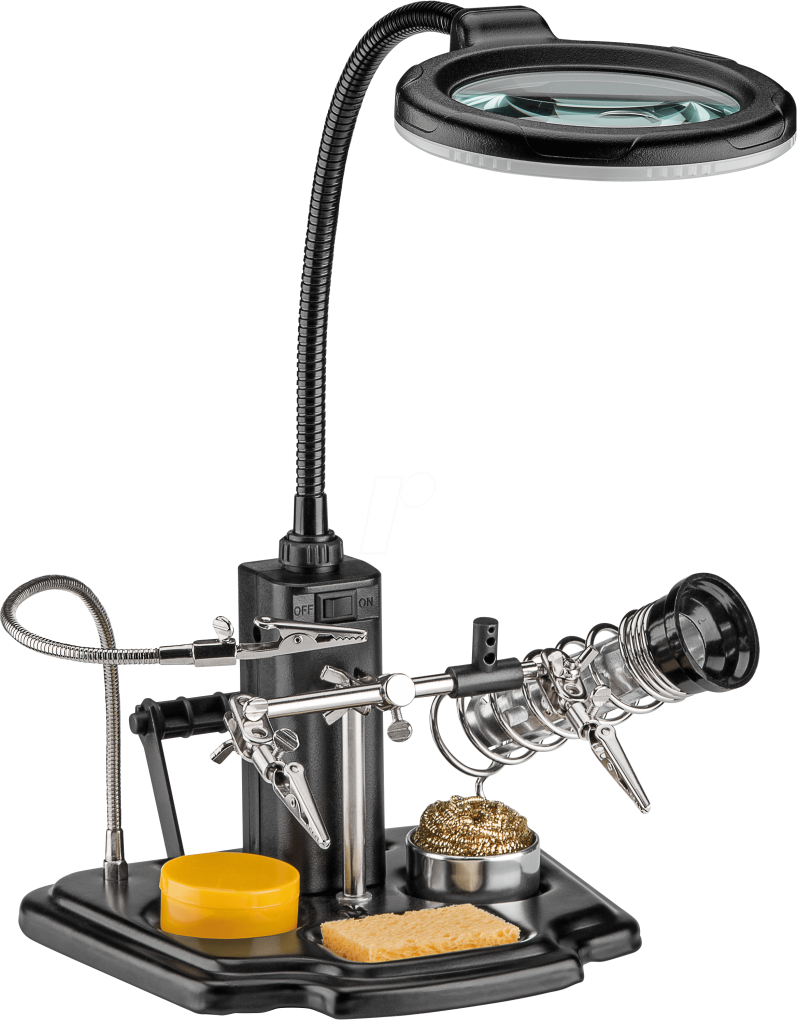 Третя рука для паяння. Обов'язковий інструмент майстра